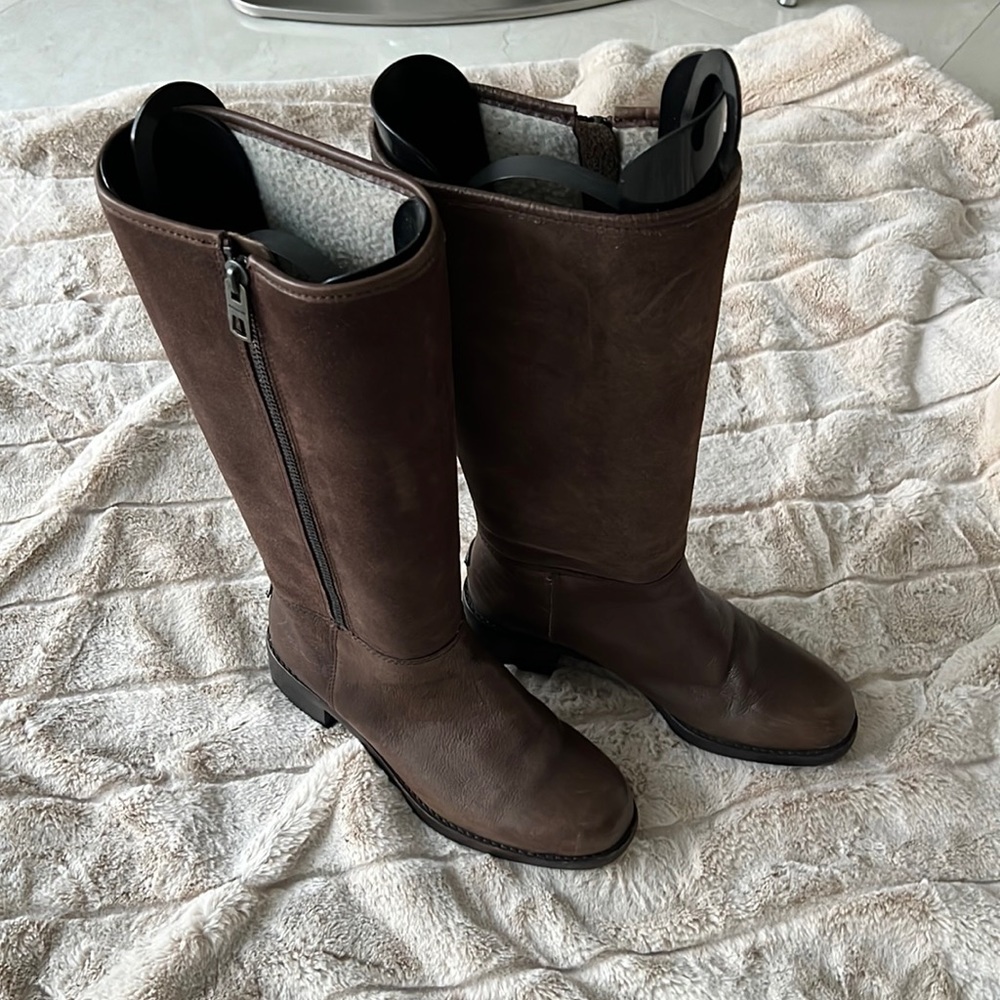 Coach suede boots